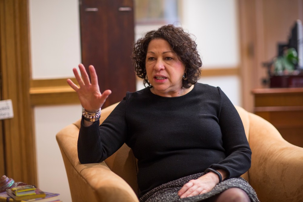Portrait of Supreme Court Justice Sotomayor