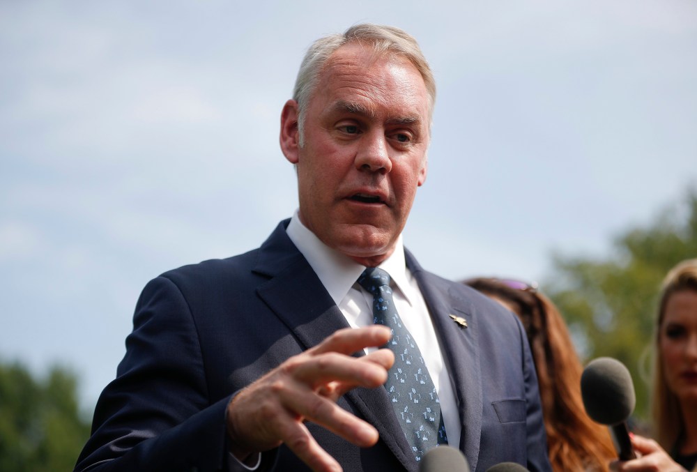 Image: Ryan Zinke