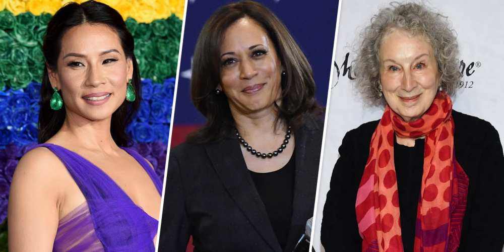Image: Lucy Lui Kamala Harris Margaret Atwood