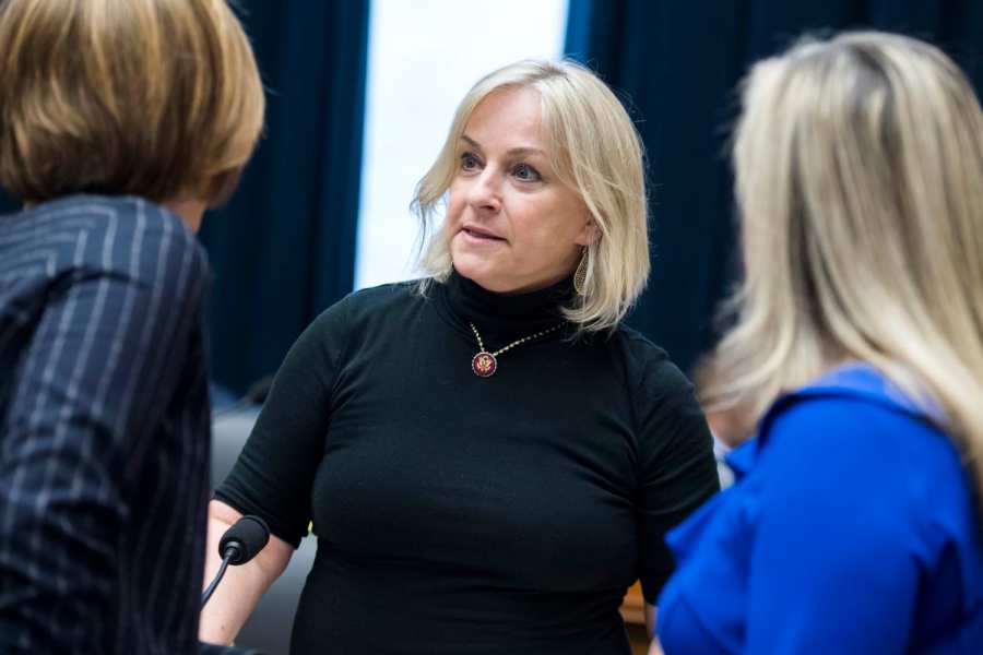 Image: Rep. Susan Wild, D-Pa., attends a committee hearing in Washington on Feb. 12, 2019.