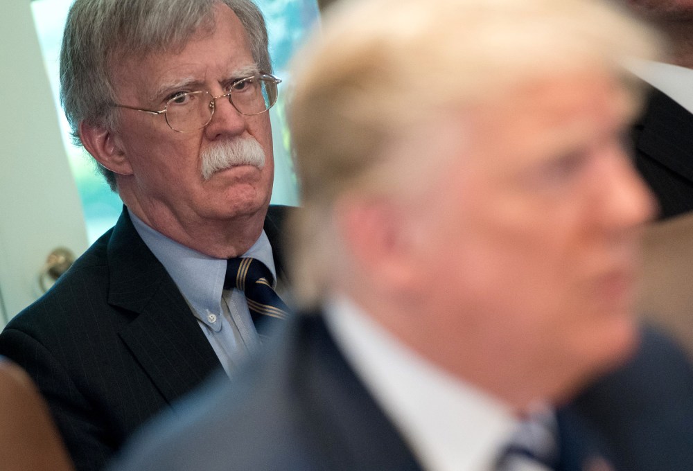 Image: John Bolton, Donald Trump