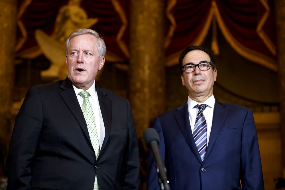 Image: Negotiations For New Coronavirus Relief Package Continue At The Capitol