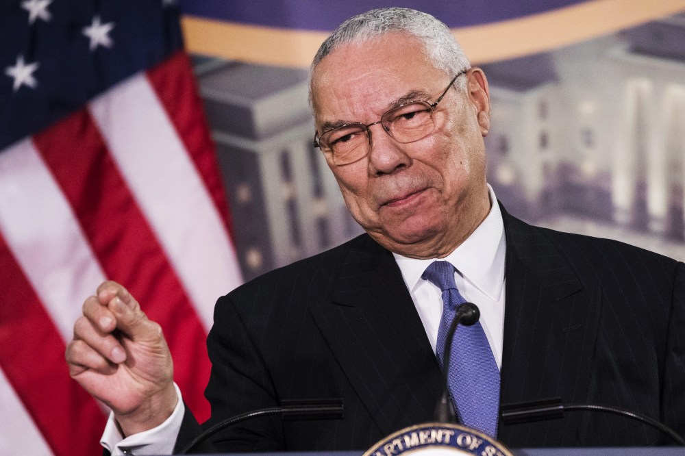 Reception for the U.S. Diplomacy Center Pavilion with Clinton, Kerry, Powell, and Albright