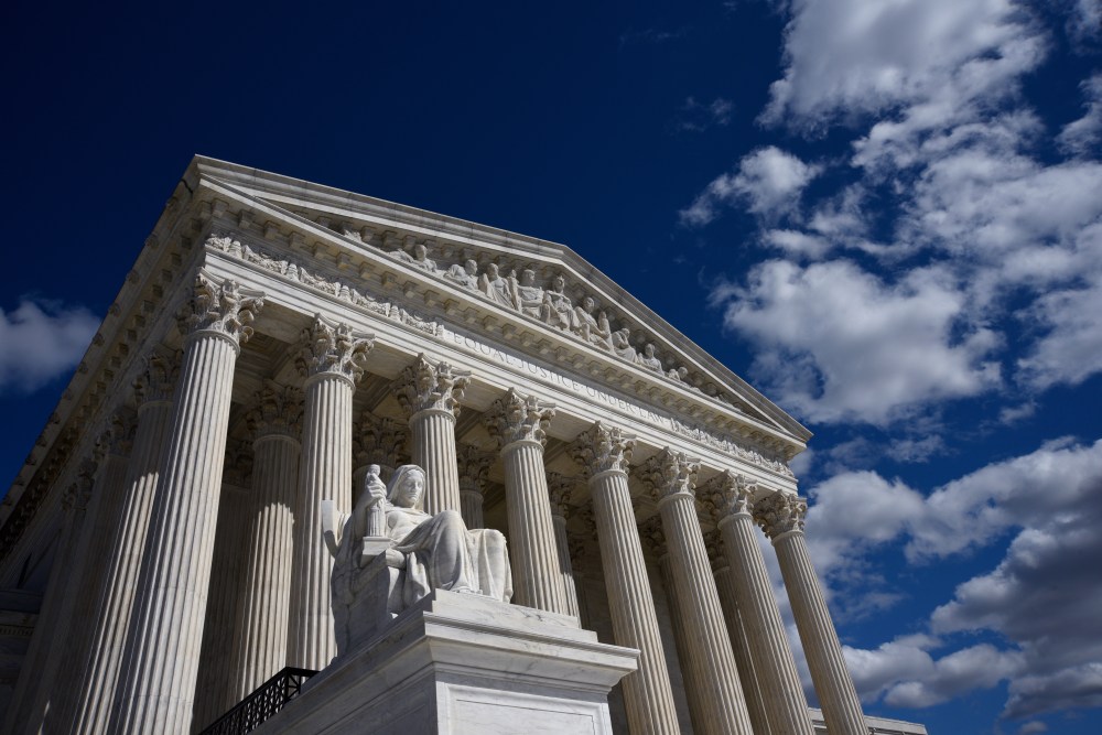 Image: The U.S. Supreme Court Building in Washington, D.C., is the seat of the Supreme Court of the United States and the Judicial Branch of government.