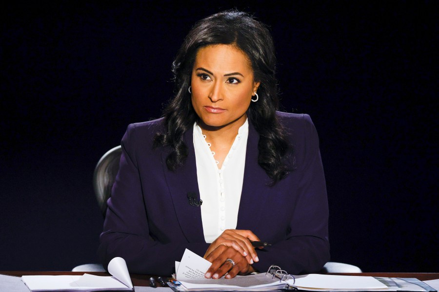 Image: Donald Trump And Joe Biden Participate In Final Debate Before Presidential Election