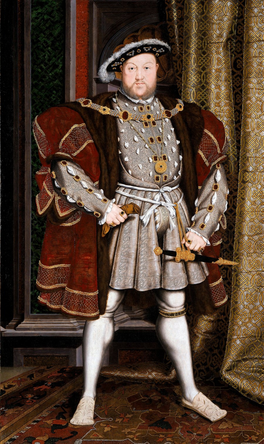 Image: Full-Length Portrait of King Henry VIII