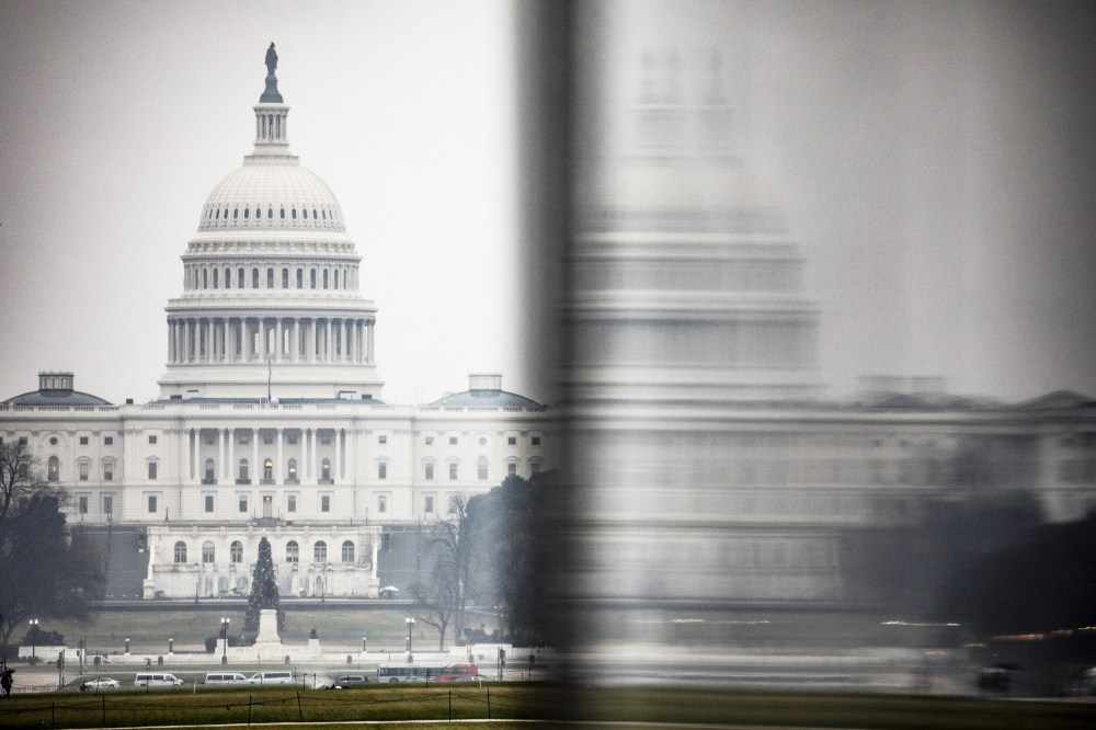 Image: Capitol Hill Prepares Ahead Of Full House Vote On Impeachment Articles This Week