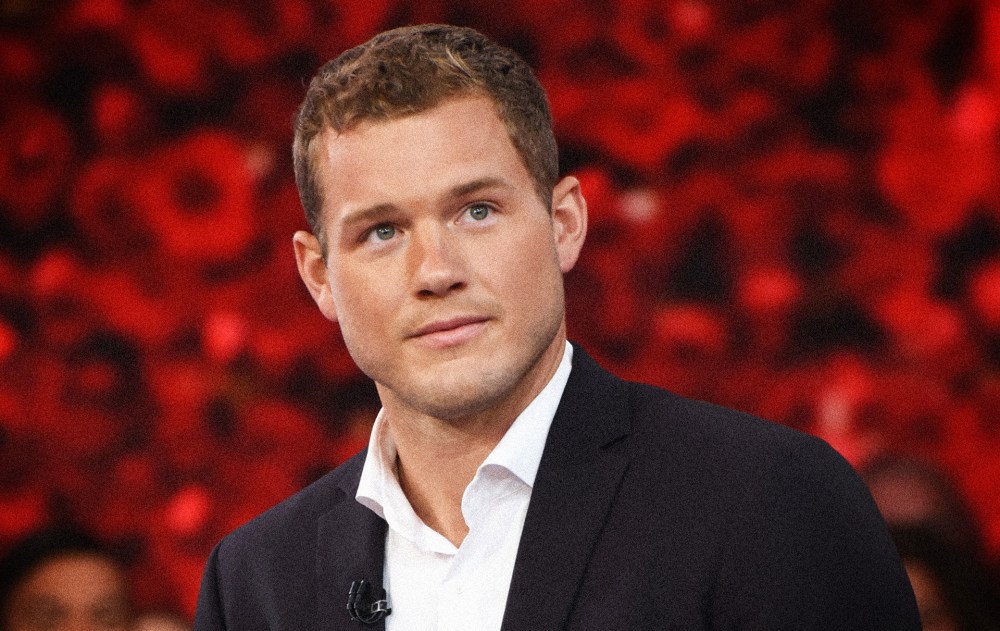 Image: Colton Underwood on "Good Morning America" in 2018.