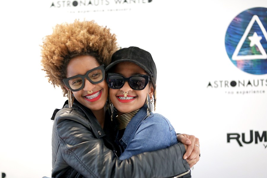 Image: Corianna Dotson (L) and Brianna Dotson