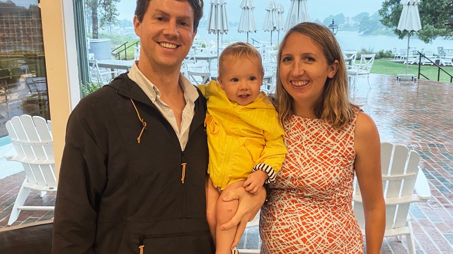 NBC News correspondent Julia Ainsley announced she's expecting her second child with husband Newman this fall. Her first child, Mary Wells, was born in Jan. 2020.