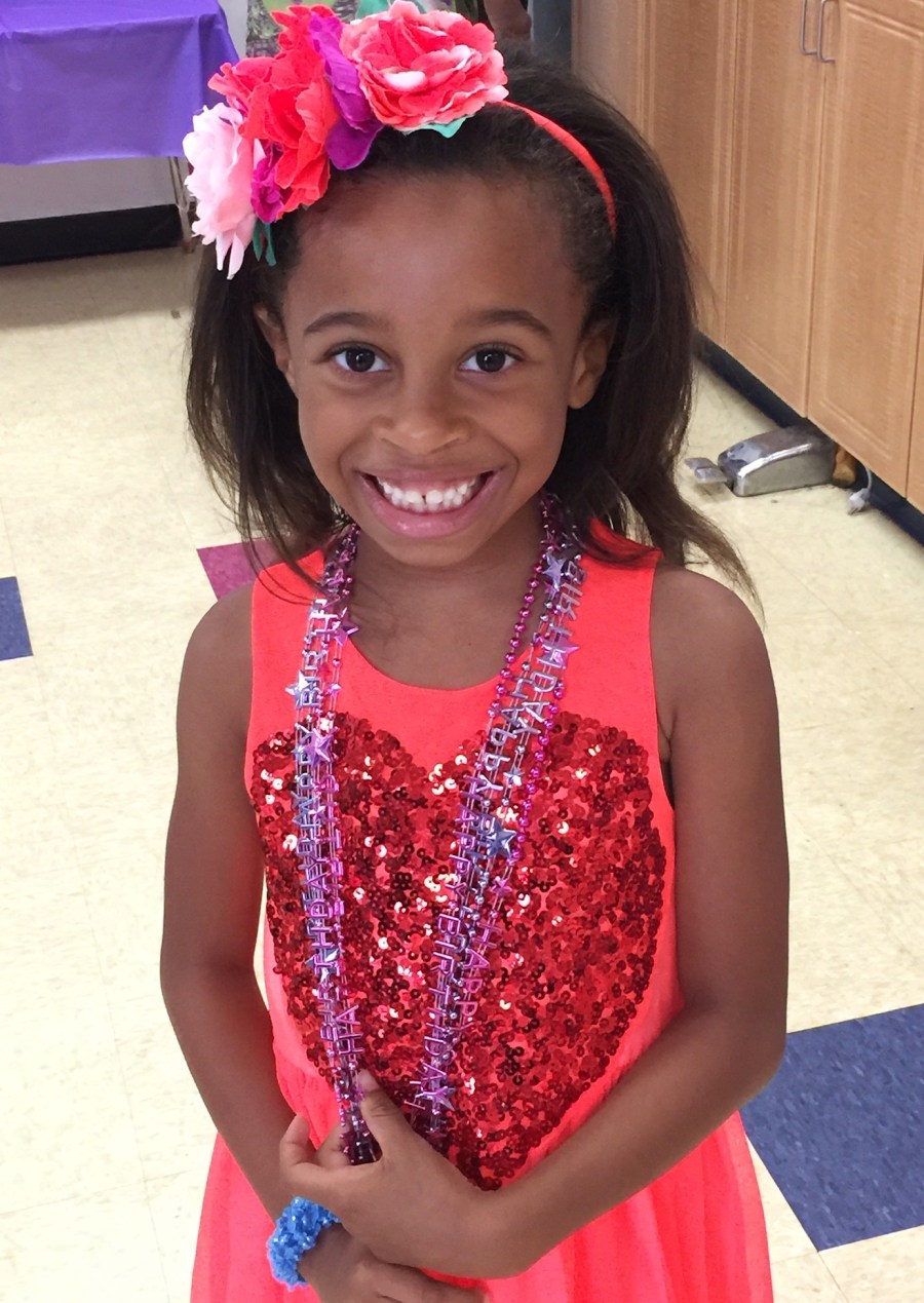 Image: Michelle Hord's daughter, Gabrielle.