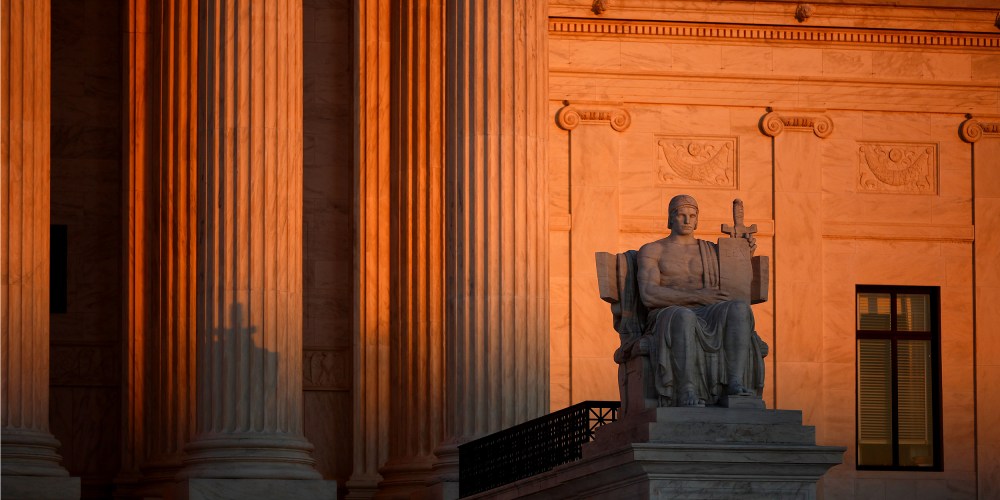 Image: The U.S. Supreme Court building.