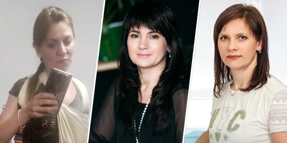 Natalya Oboroznaya, Natalya Kuzmenko, and Elena Kuleshova.