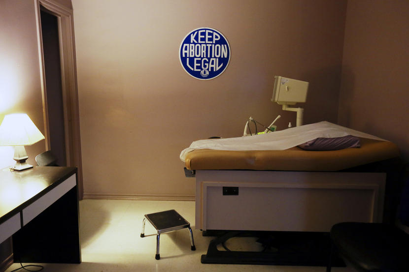 An exam room at the Whole Women's Health Clinic, one of the abortion providers that sued the state for a stringent new rule on clinics of its type, in McAllen, Texas.