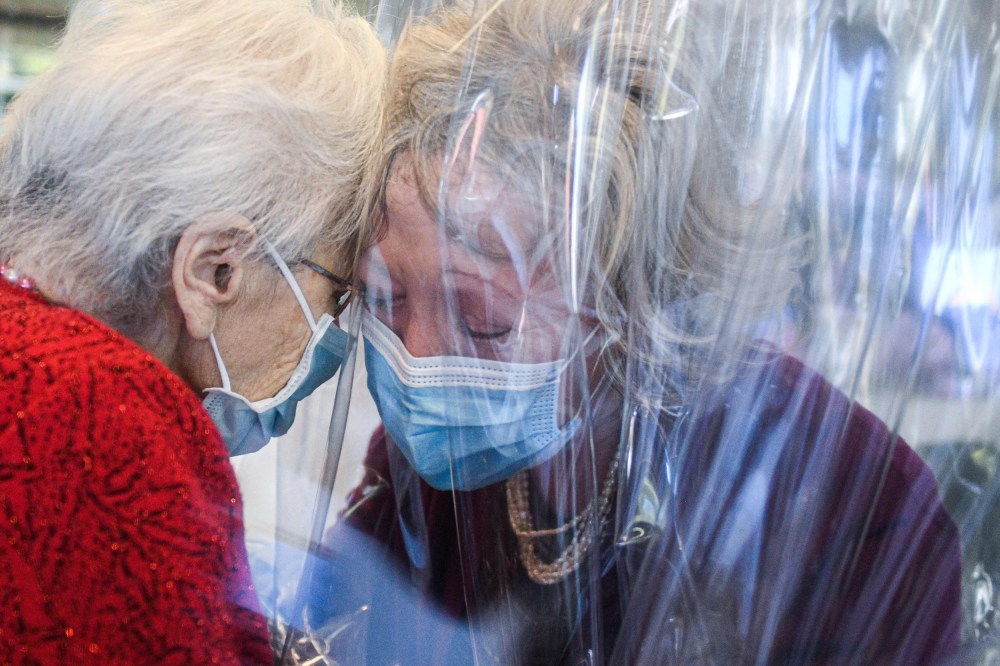 Image: TOPSHOT-ITALY-HEALTH-VIRUS-NURSING-HOME