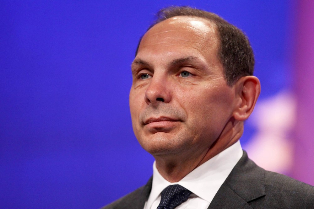 A Sept. 21, 2010 file photo shows Bob McDonald, former CEO of Procter and Gamble, attending the opening session of the sixth annual Clinton Global Initiative in New York, N.Y.