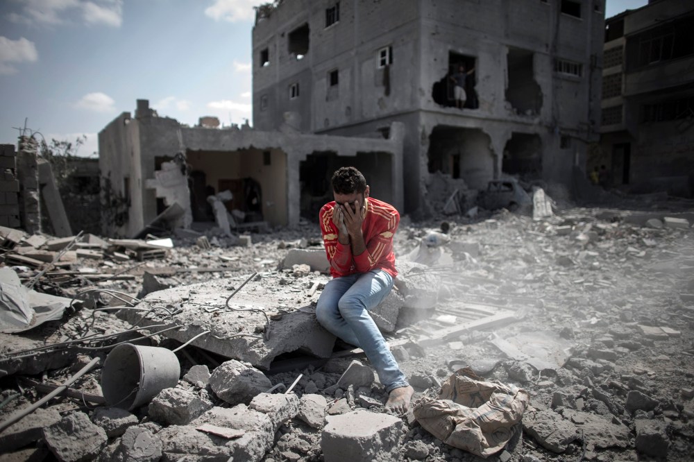 Destruction in Gaza Strip