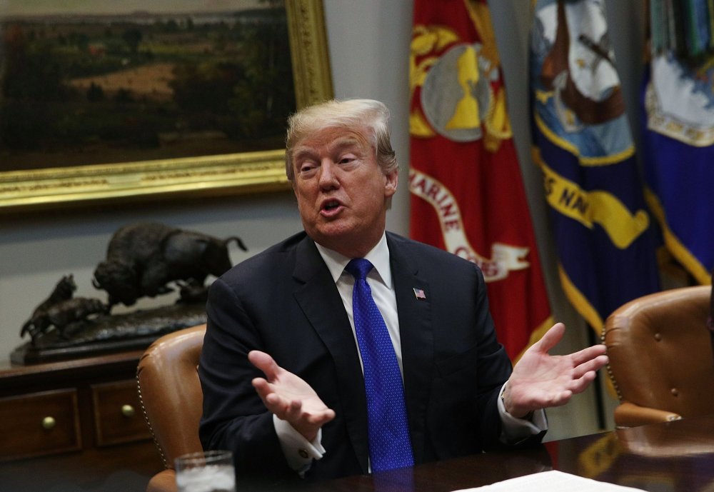 Image: President Trump meets GOP senators at the White House
