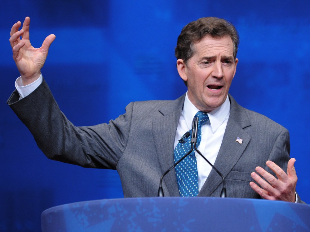 Senator Jim DeMint, R-SC, speaks during