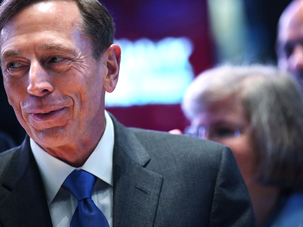 Image: CIA Director David Petraeus Rings The Opening Bell At The New York Stock Exchange
