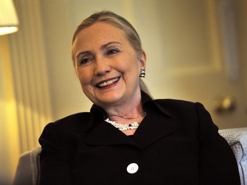 File Photo: U.S Secretary of State Hillary Clinton visits Government House on November 15, 2012 in Adelaide, Australia. Secretary Clinton is in South Australia to tour the Techport maritime defense facility and meet with the Governor and Premier of the...