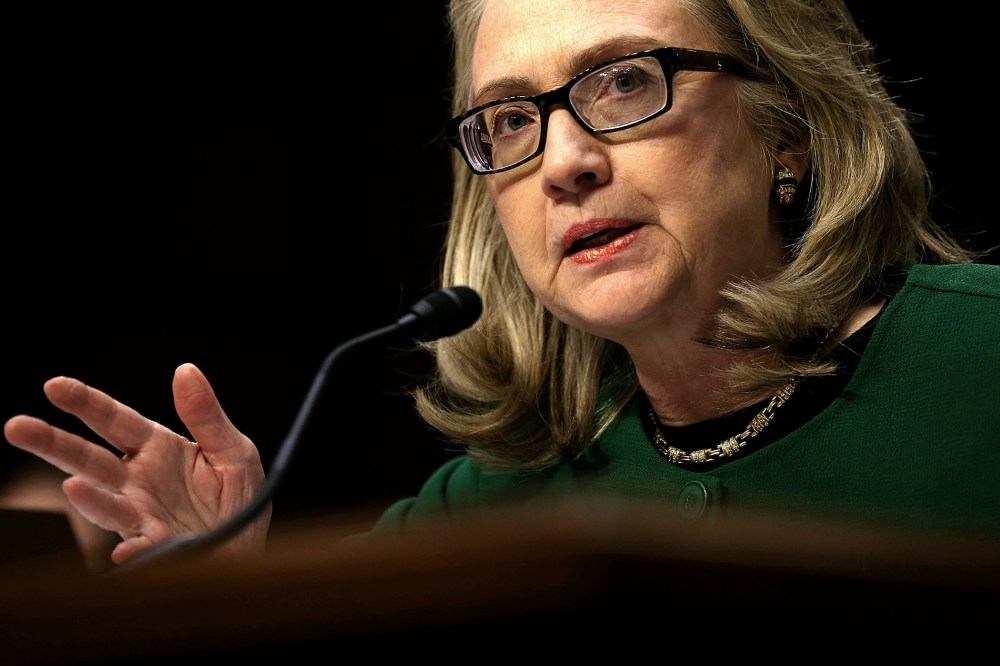 Hillary Clinton Testifies Before Senate Hearing On Benghazi Attacks