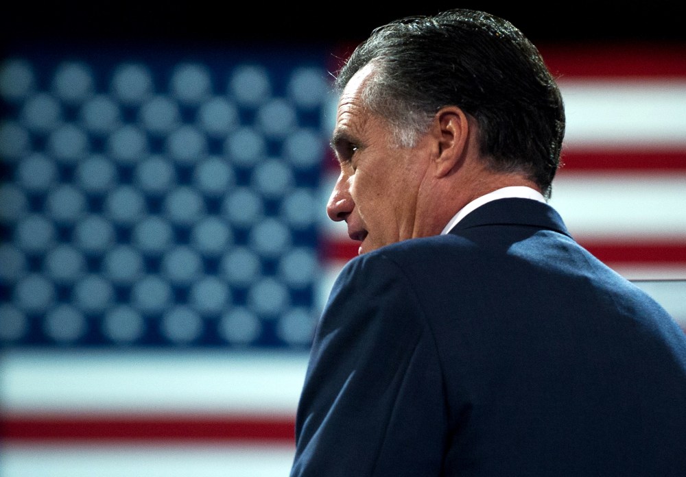 Former US Republican presidential candidate Mitt Romney speaks at the Conservative Political Action Conference (CPAC) in National Harbor, Maryland, on March 15, 2013.