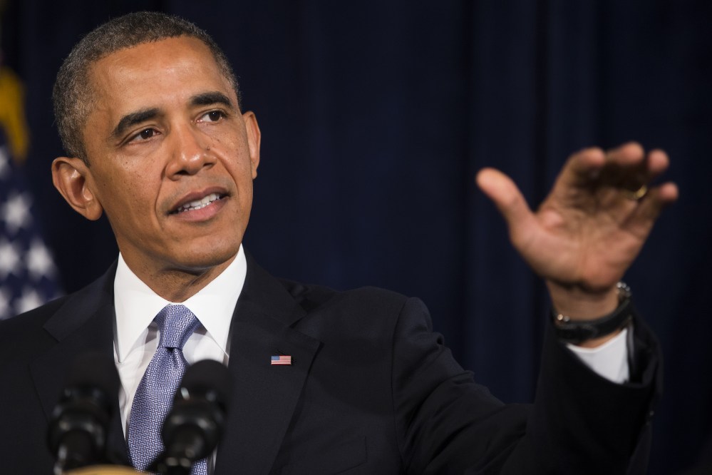 SAN JOSE - JUNE 29: U.S. President Barack Obama speaks about Affordable Care Act at The Fairmont Hotel on June 6, 2013 in San Jose, California.  (Photo by Stephen Lam/Getty Images)