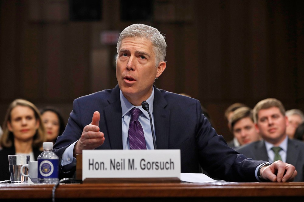 Image: Neil Gorsuch