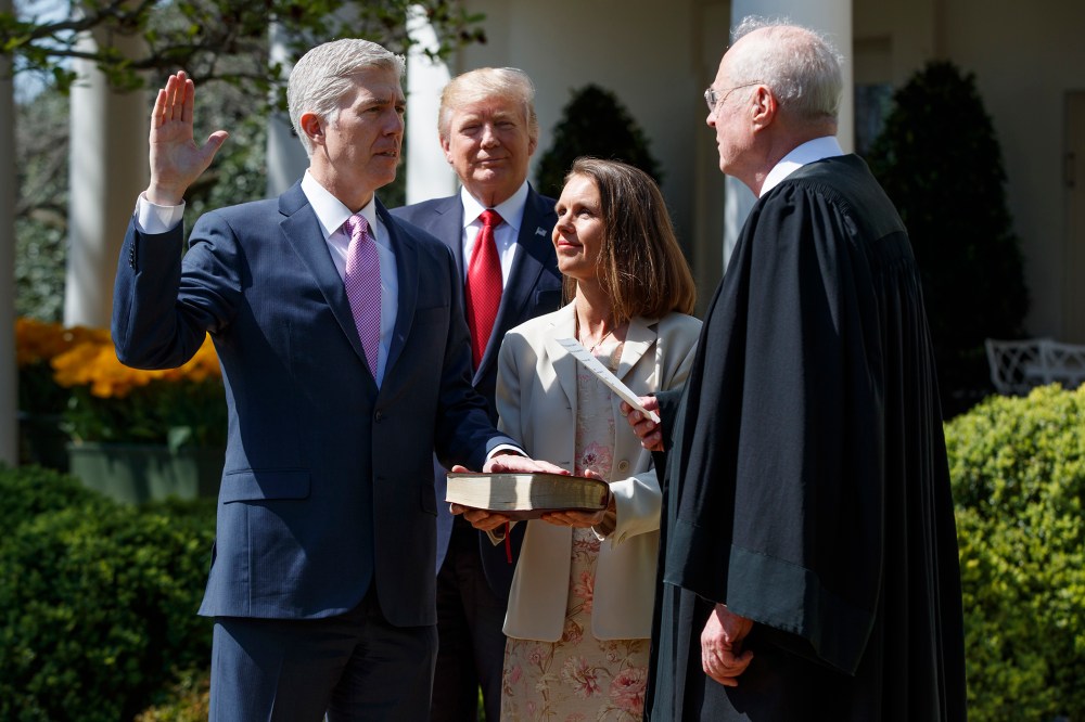 Donald Trump, Neil Gorsuch, Anthony Kennedy