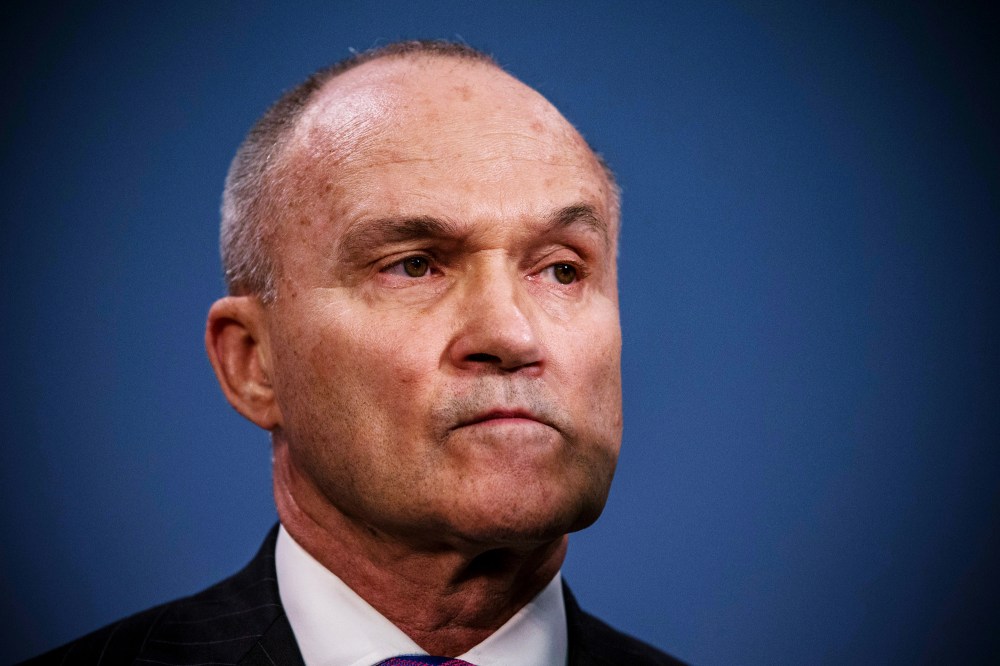 New York Police Department Commissioner Ray Kelly speaks at a press conference about the NYPD's Stop-and-Frisk practice on August 12, 2013 in New York City.
