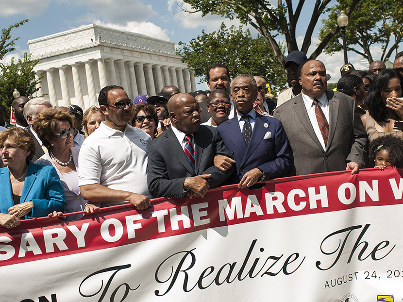 50th Anniversary Of Martin Luther King's March On Washington Commemorated In DC