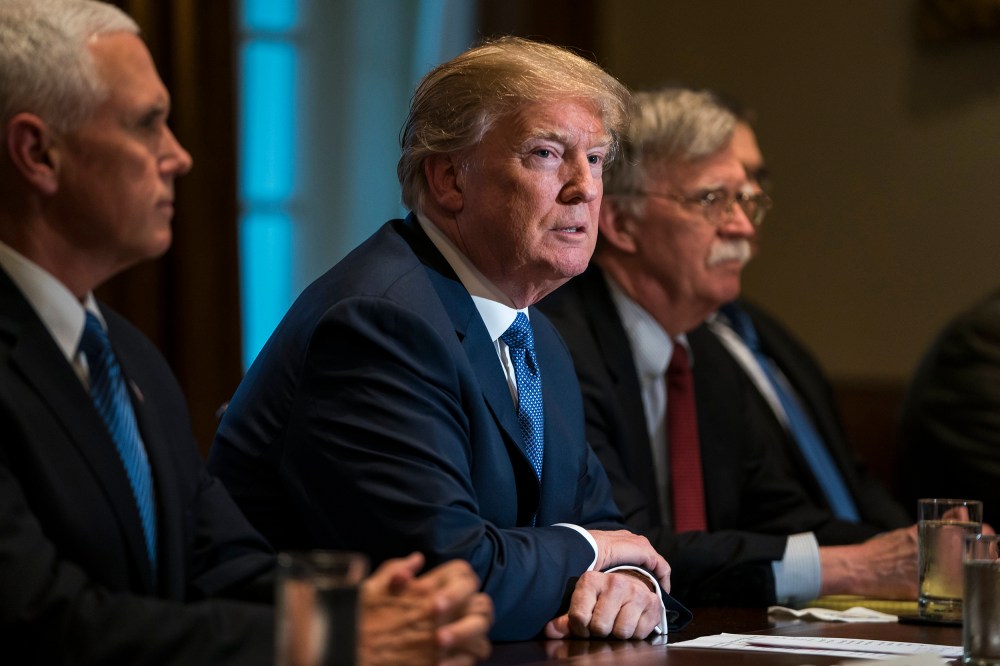 Image: President Trump comments on Syria, FBI raid of Michael Cohen's office at White House