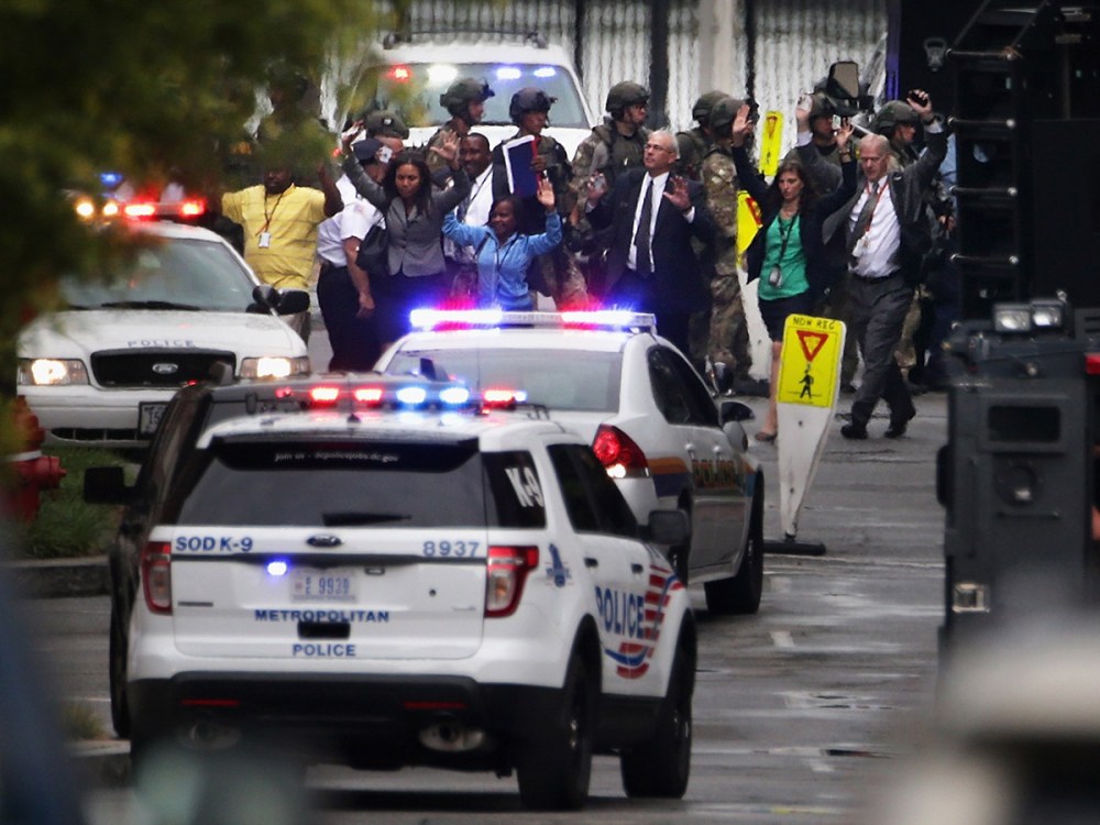 Shooting At Washington DC Navy Yard Reportedly Leaves Several Wounded