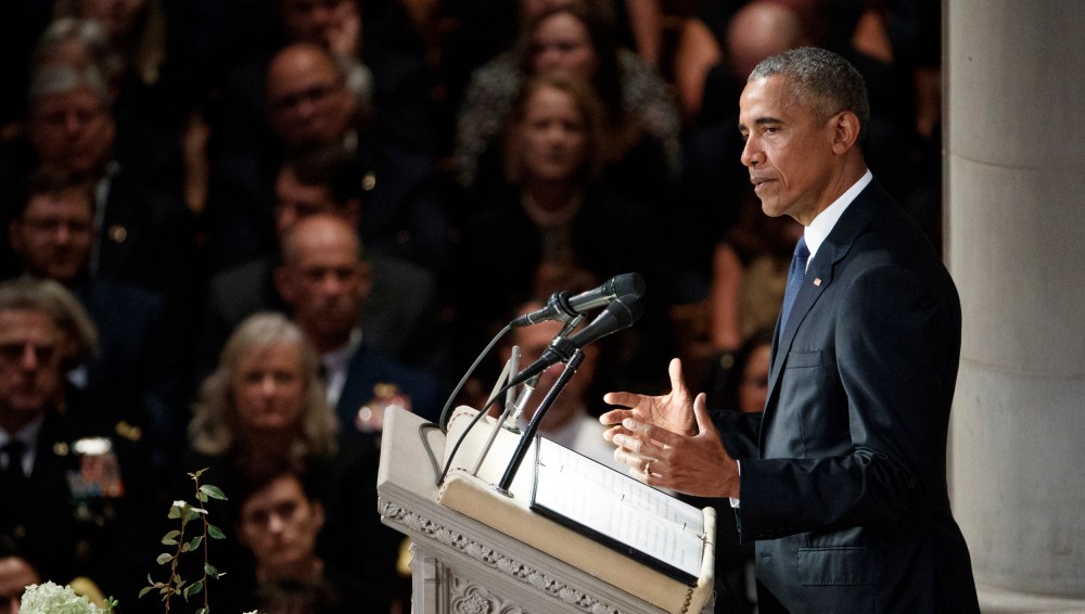 Image: Memorial sevice for Senator John McCain at the Washington National Cathedral