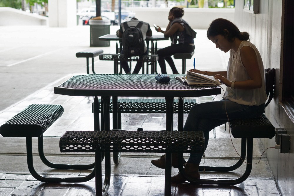 Image: College students