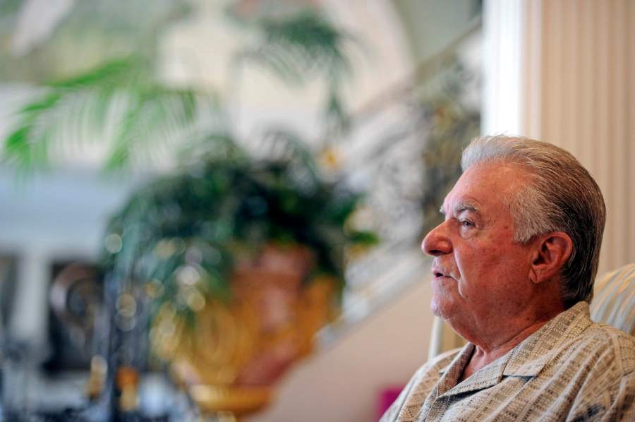 Westgate Resorts CEO David Siegel talks at his home in Windermere