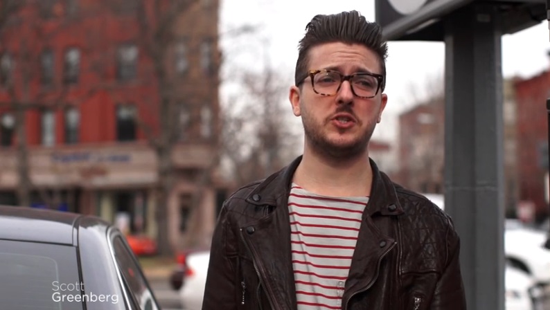 A frame from a GOP video ad targeting milennials