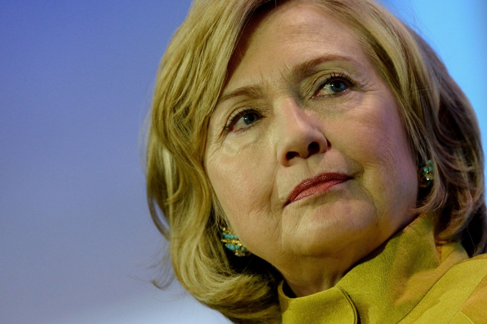 Hillary Clinton at in New York in September of 2014.