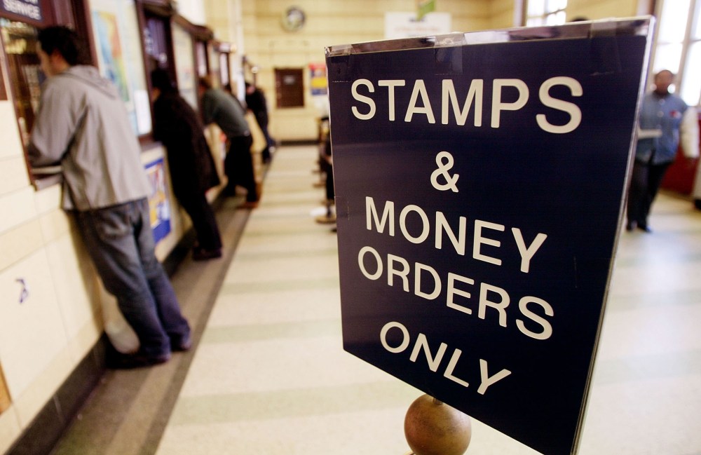 The Canal Street Station Post Office March 28, 2002 in New York City.
