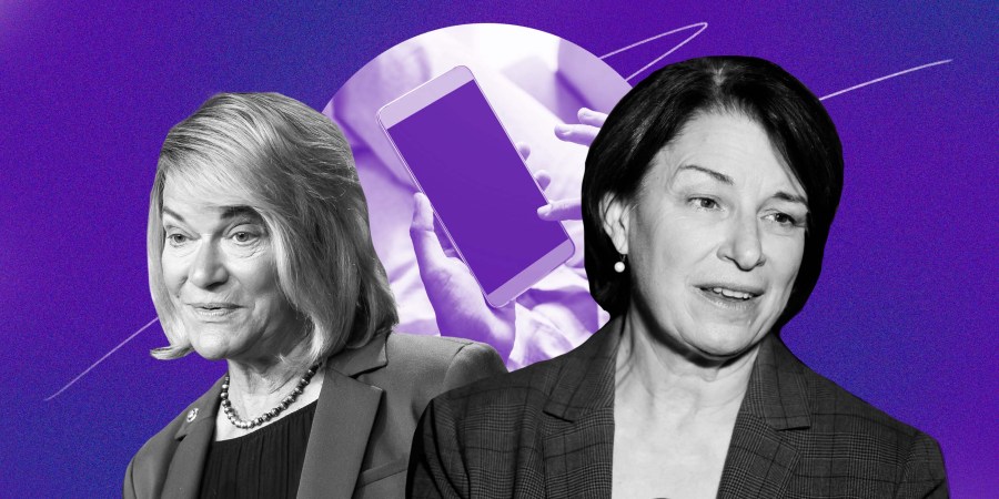 Photo Illustration: Senators Lummis and Klobuchar