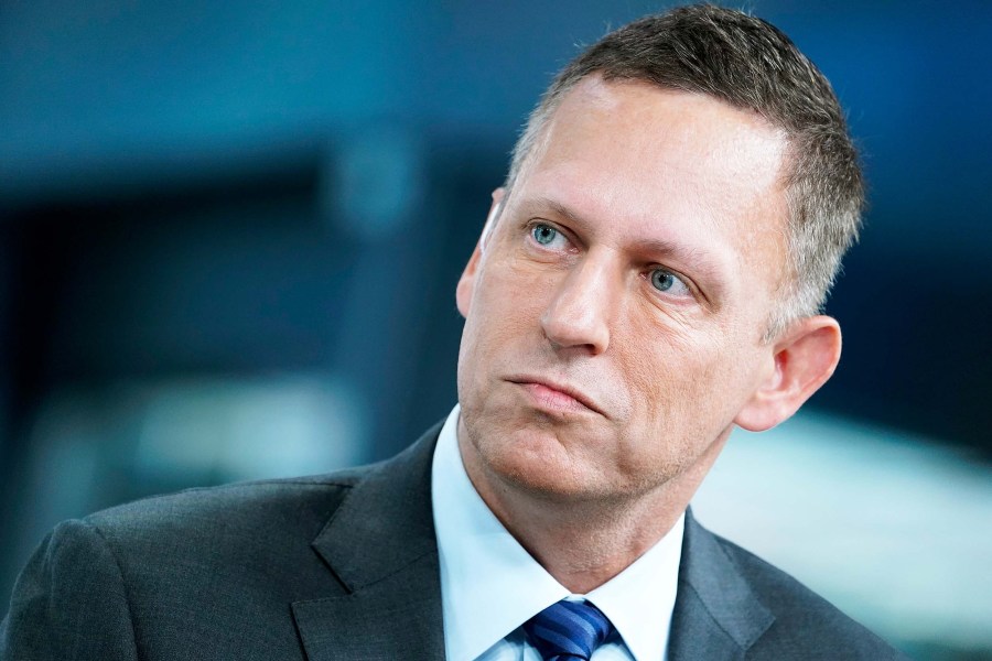 Entrepreneur and venture capitalist Peter Thiel visits 