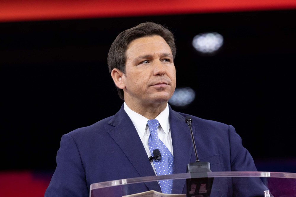 Ron DeSantis, governor of Florida, speaks during the Conservative Political Action Conference (CPAC) in Orlando, Florida, U.S., on Thursday, Feb. 24, 2022. Launched in 1974, the Conservative Political Action Conference is the largest gathering of conservatives in the world.