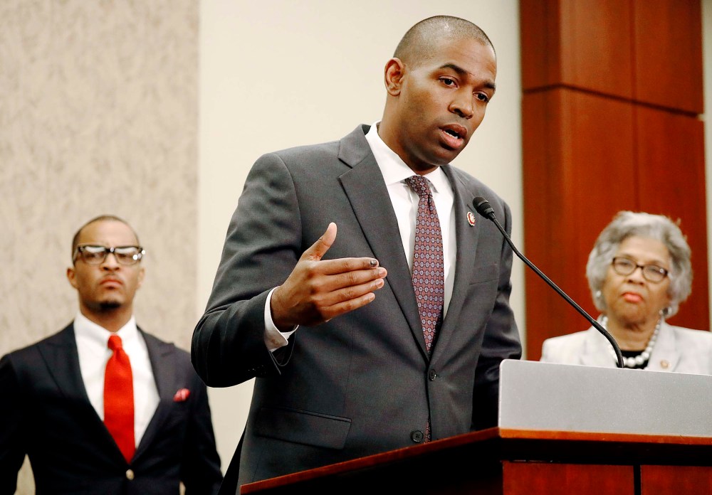 T.I. Harris & Charlamagne Tha God Join Congressional Black Caucus Press Conference On Investing In Black Communities