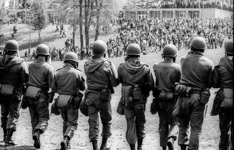 National Guard Advances On KSU Students