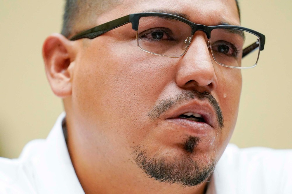 Miguel Cerrillo testifies to The House Oversight and Reform Committee on June 8 in Washington, D.C.