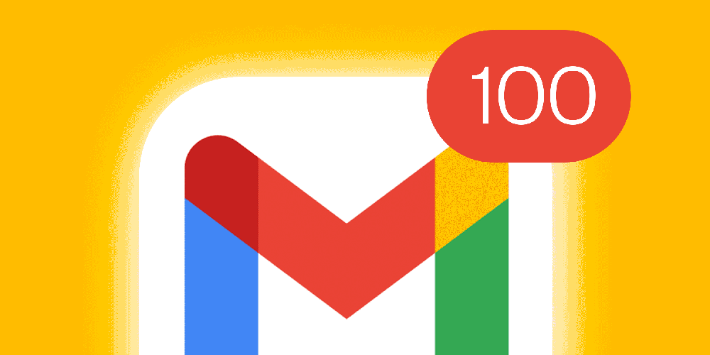 Photo Illustration: A Gmail inbox filling with emails