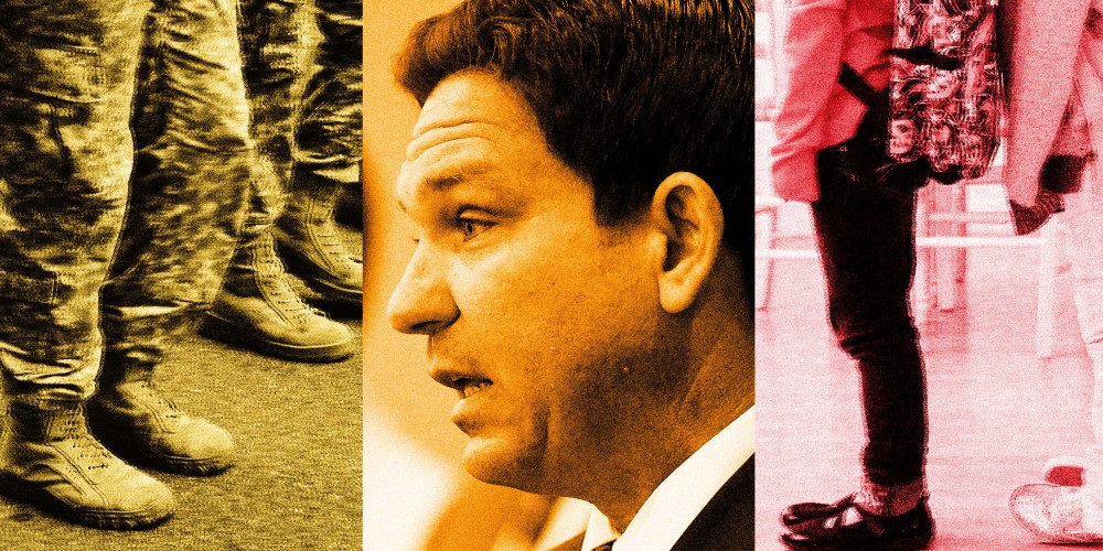 Photo Illustration: Ron DeSantis