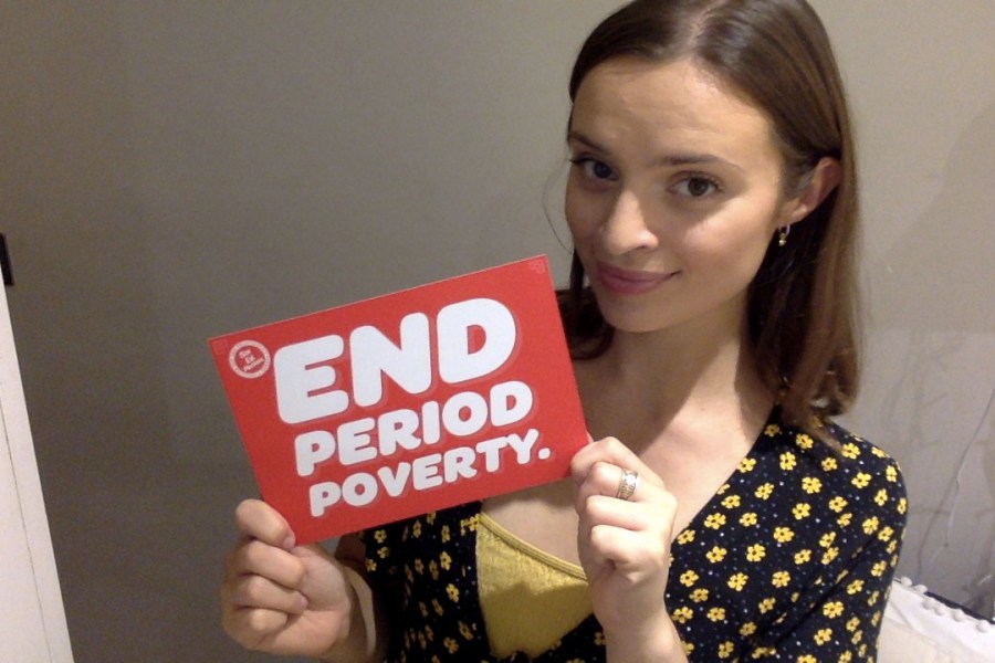 The 29-year-old British campaigner took up the cause to abolish the tax on period products when she was still a university student. Now, she's fighting to end the stigma associated with menstruation.