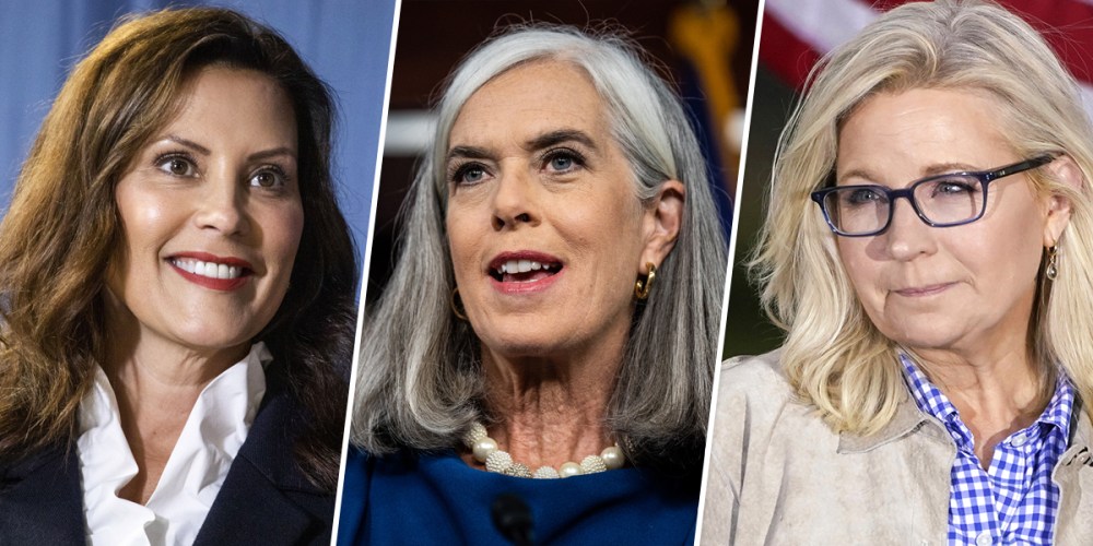 Michigan Governor Gretchen Whitmer; Rep. Katherine Clark, D-Mass.; Rep. Liz Cheney, R-Wyo.